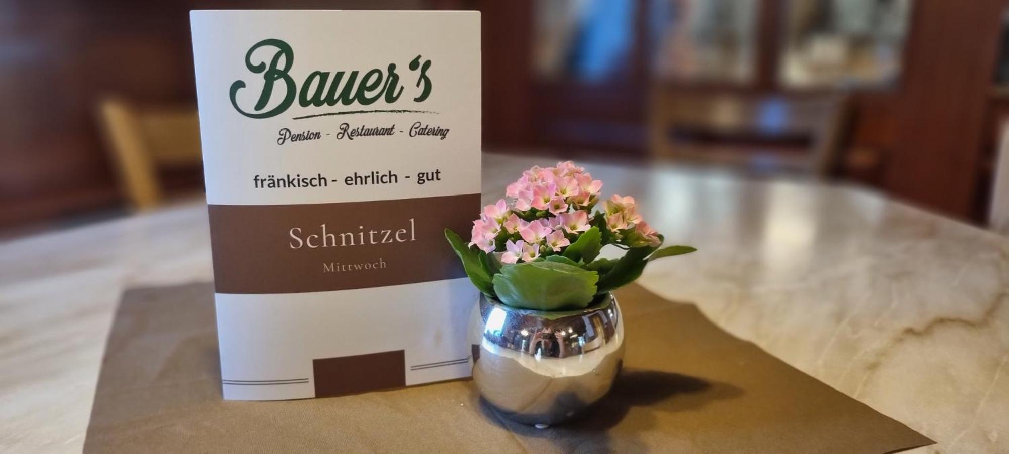 Bauer'S Pension-Restaurant-Catering Grosshabersdorf Zewnętrze zdjęcie